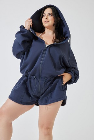 POPFLEX Cloud Romper Collegiate Blue | 410-MAXYPQ