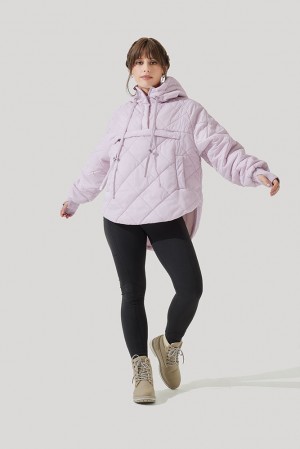 POPFLEX Pillow Packable Puffer Jacket Orchid Ice | 102-KAEHUR