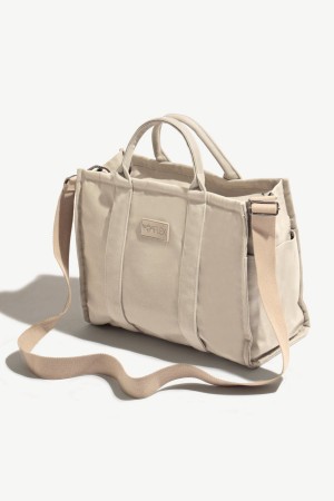 POPFLEX Sloane Tote Taupe | 567-PDGBUJ