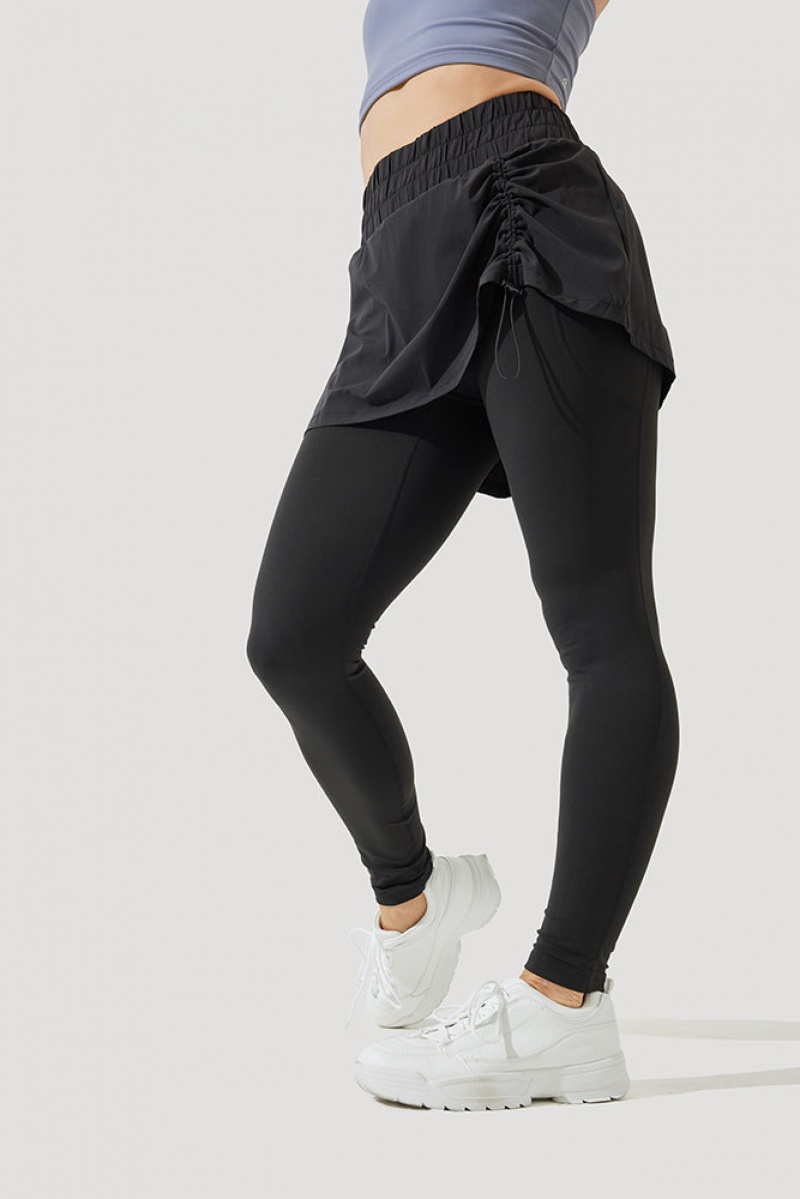 POPFLEX Bungee Sklegging Black | 659-SCOLHU