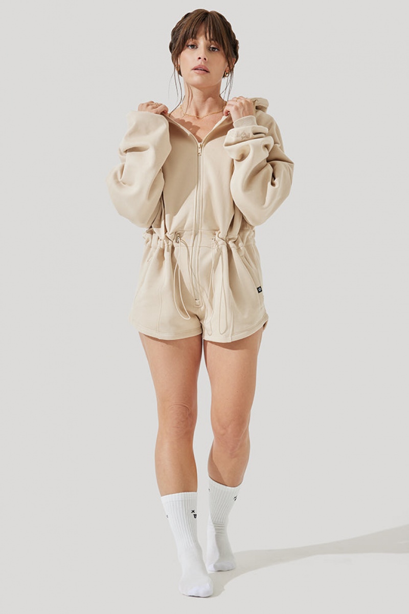 POPFLEX Cloud Romper Sand | 150-EUCSOM