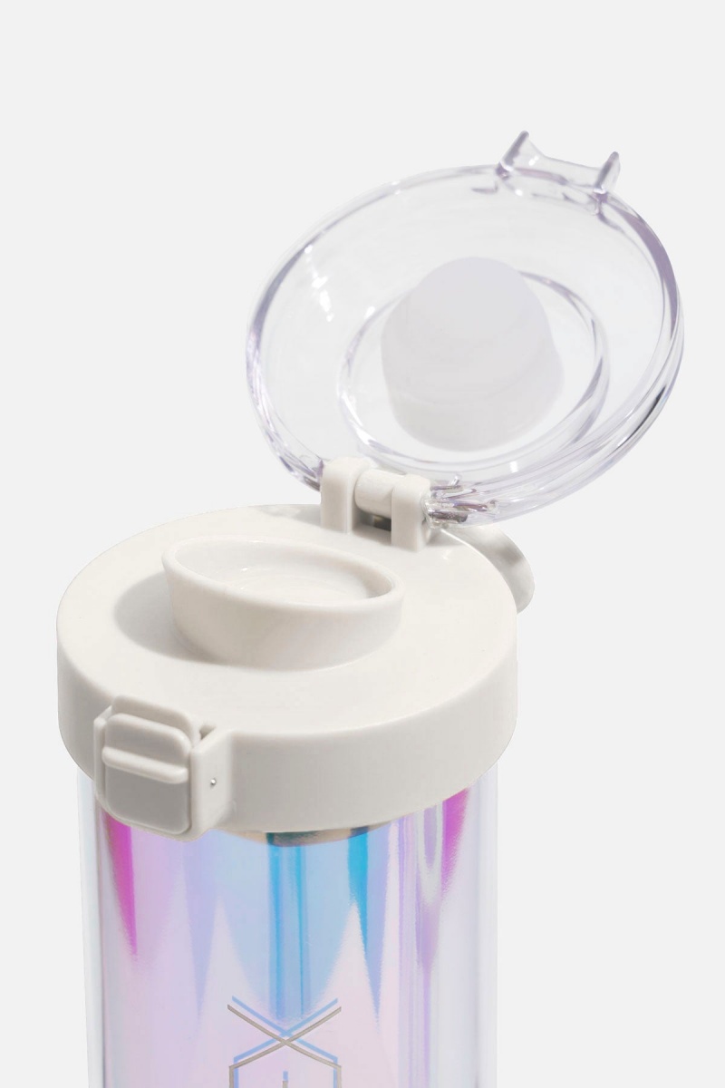 POPFLEX Iridescent Shaker Bottle Cream | 376-WEOLVX