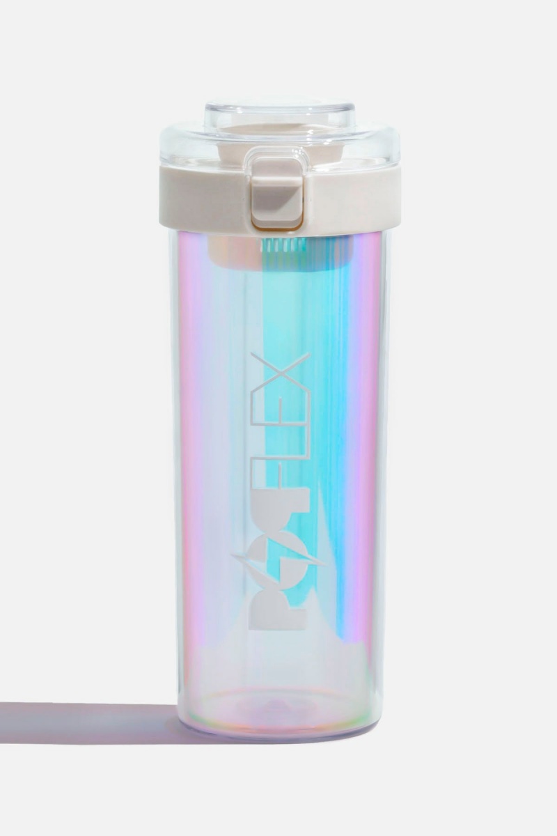 POPFLEX Iridescent Shaker Bottle Cream | 376-WEOLVX