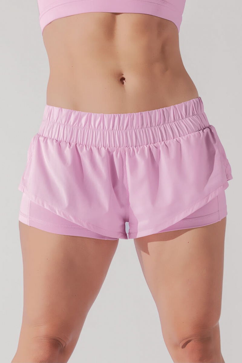 POPFLEX Low Rise Supershort™ Bubblegum | 529-MSIJTZ