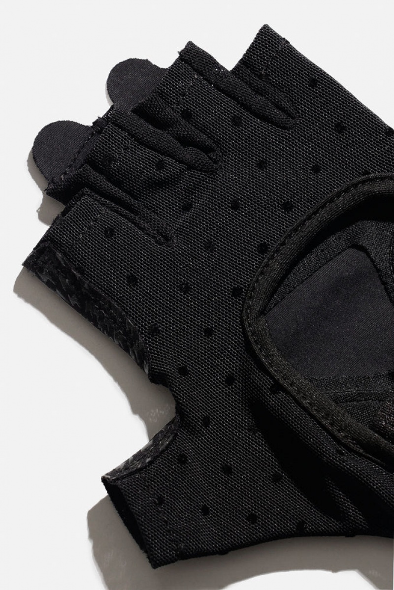 POPFLEX Luxe Mesh Training Gloves Black Dot | 170-ANHPIM