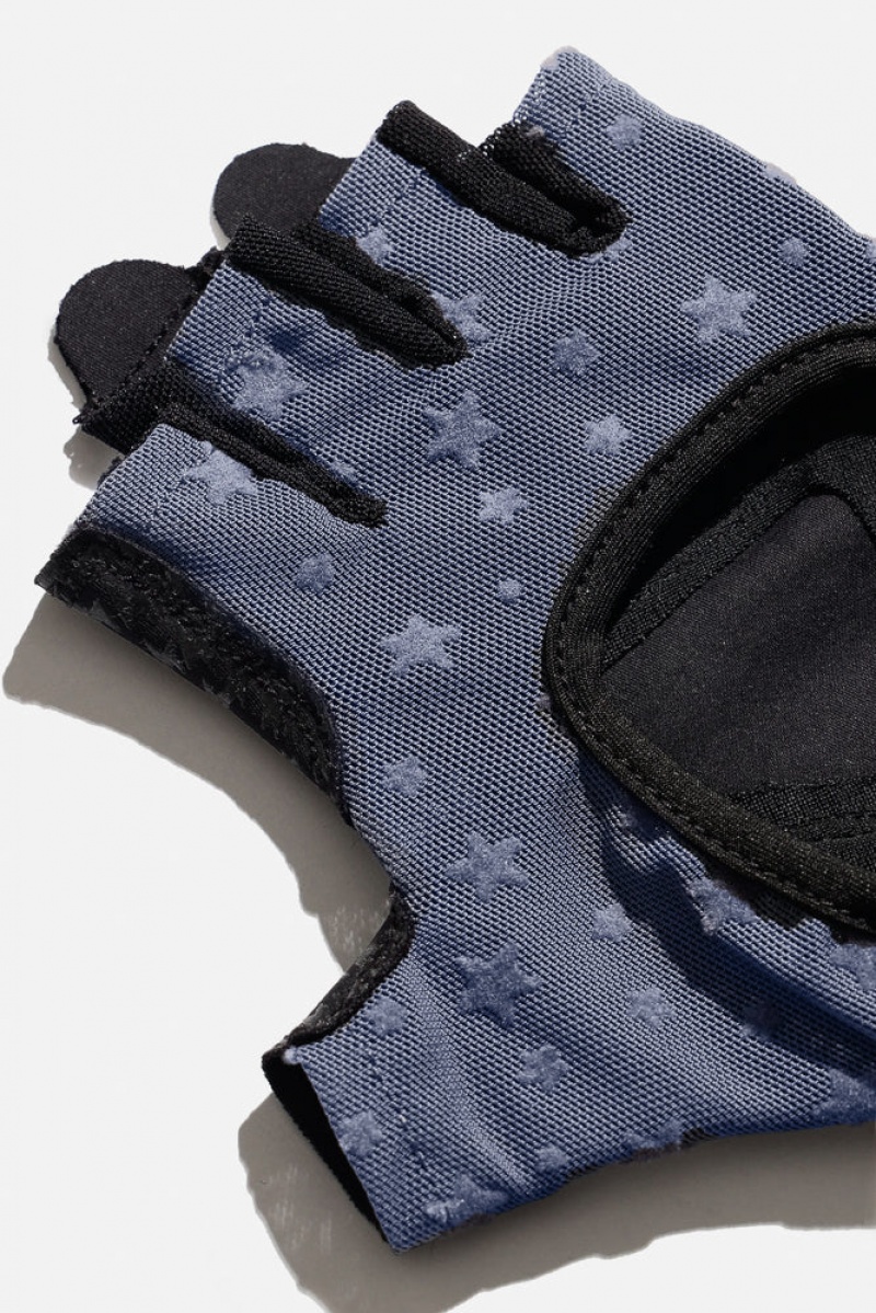 POPFLEX Luxe Mesh Training Gloves Navy Stars | 027-TCBGVL