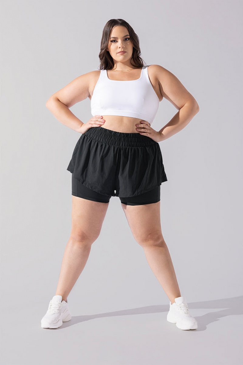 POPFLEX Midi Supershort™ Black | 026-NSVJPE