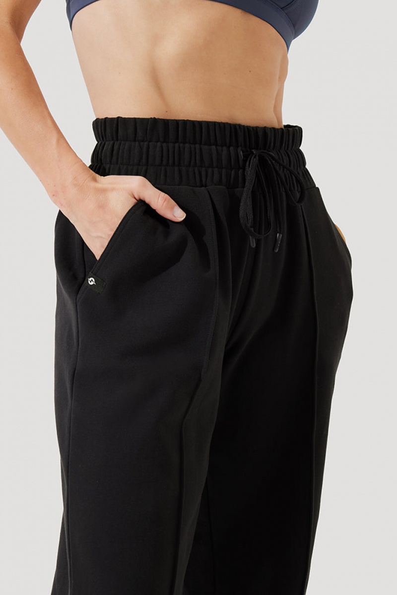 POPFLEX Perfect Plane Pants Black | 486-TIOFMC