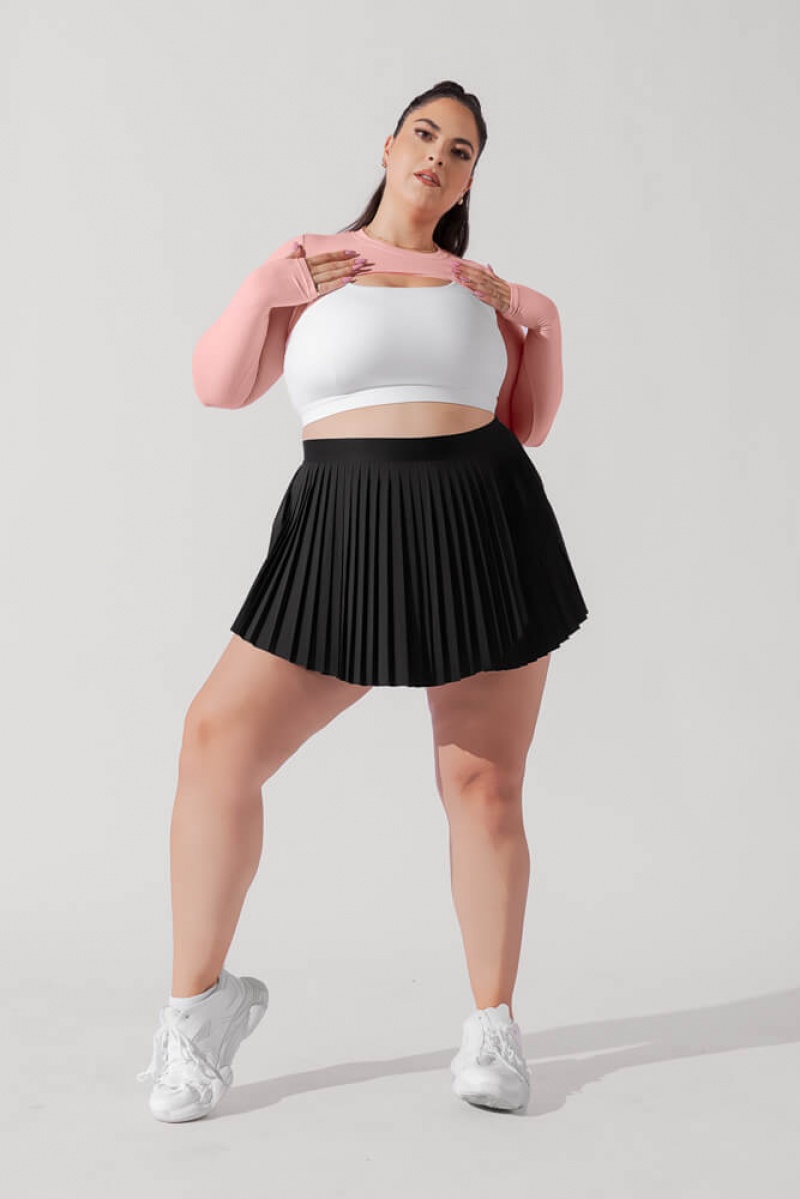 POPFLEX Relevé Ribbed Shrug Powder Pink | 829-AZOKVC