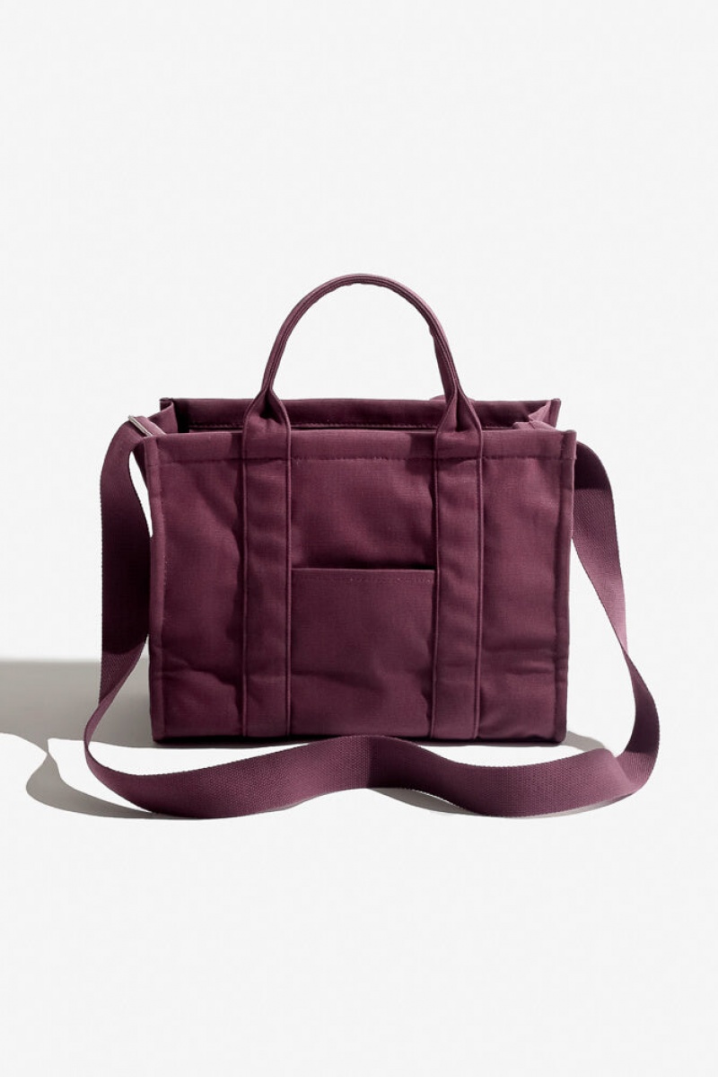 POPFLEX Small Sloane Tote Huckleberry | 548-NKAPWE