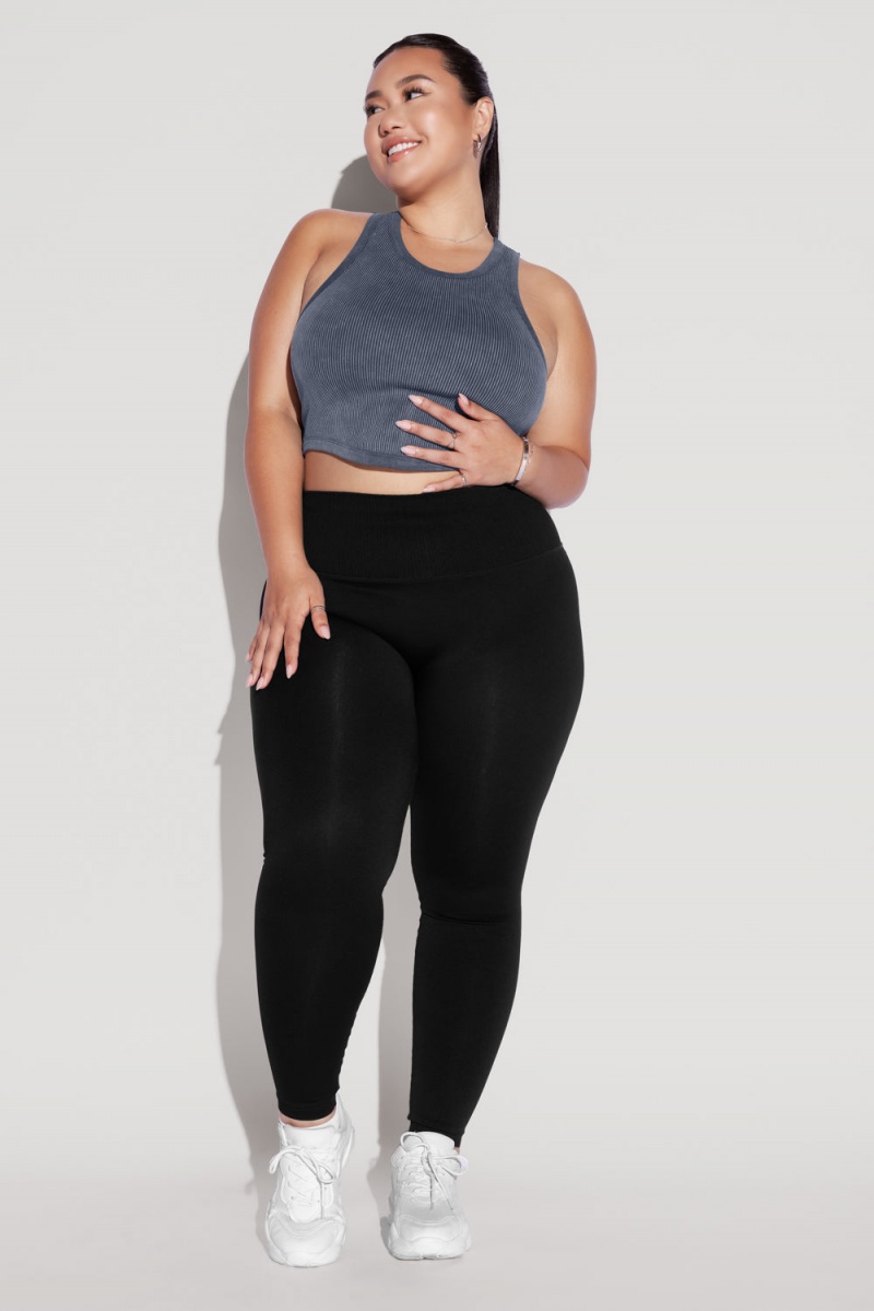 POPFLEX Supersculpt™ Seamless Leggings Black | 071-QWMYXO