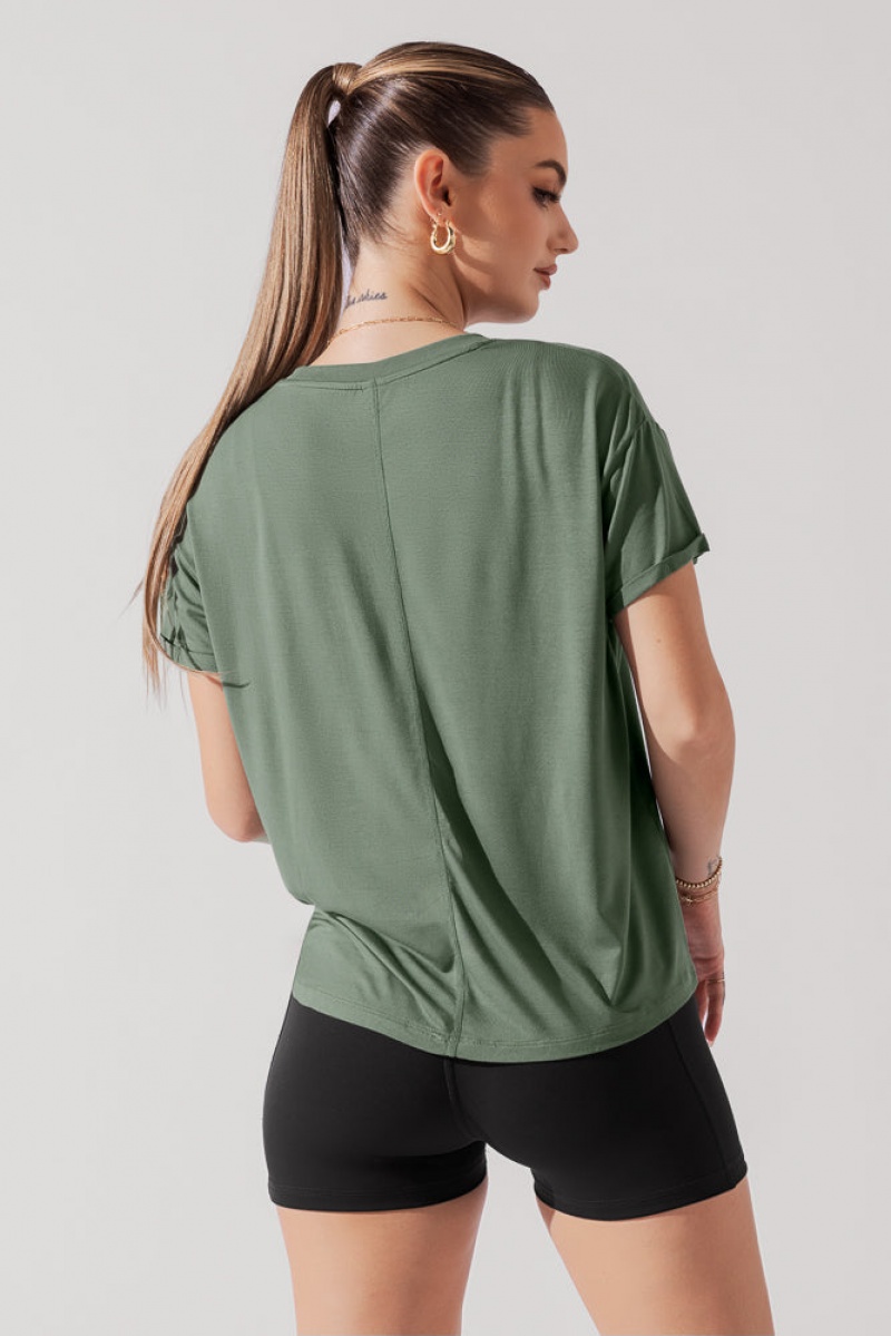 POPFLEX The Perfect Tee Leaf Green | 713-LZNSRK