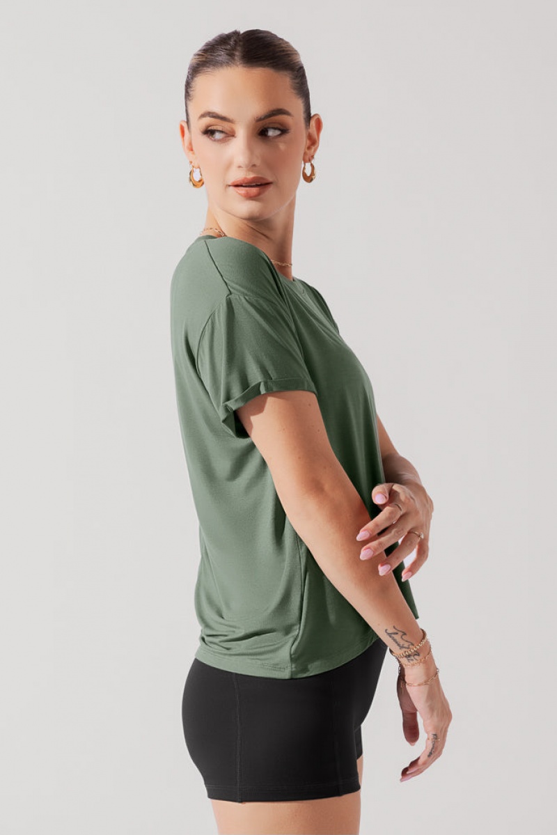 POPFLEX The Perfect Tee Leaf Green | 713-LZNSRK