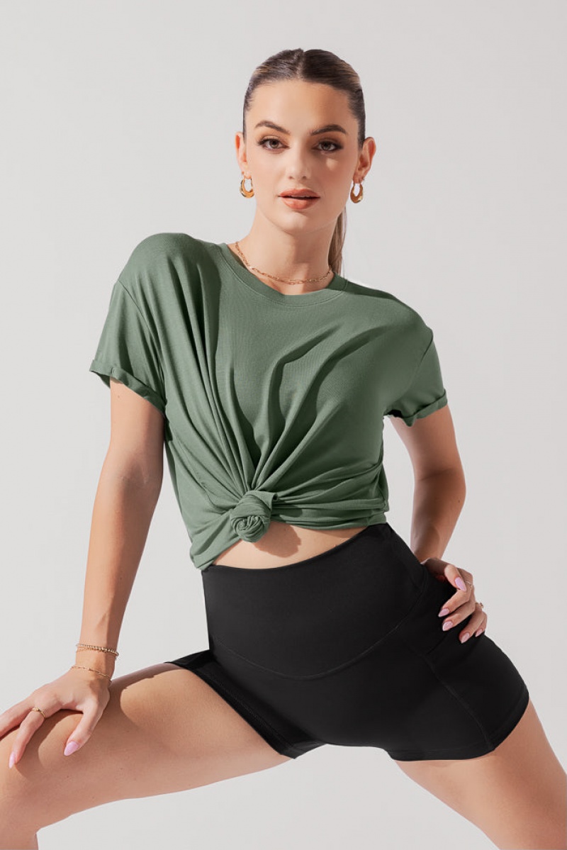 POPFLEX The Perfect Tee Leaf Green | 713-LZNSRK