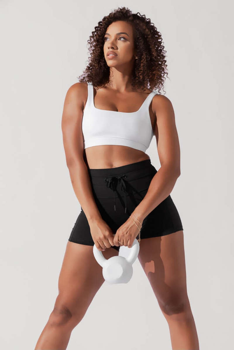 POPFLEX Tone Bra Cool White | 647-YZDFBJ