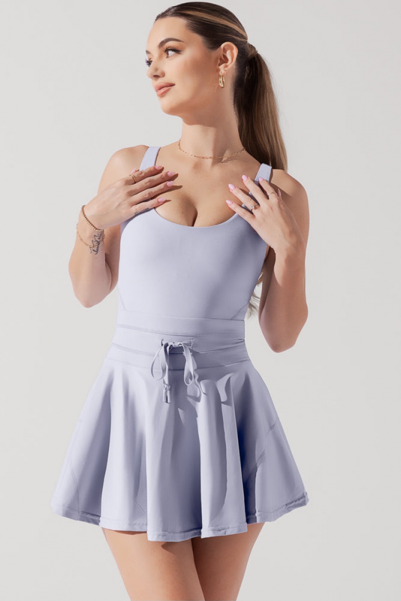 POPFLEX Twirl Dress Country Blue | 210-FHYZSR